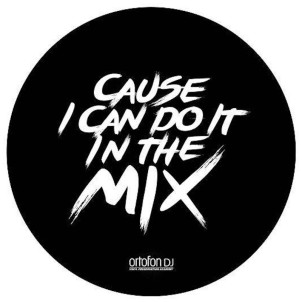 Ortofon Slipmat Mix Coppia Panni antistatici professionali da 12" per DJ