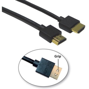 Thender 23-001.5SL 1.5m Cavo HDMI-HDMI HEAC UltraSlim High-Speed 1.2GHz 48Gbps