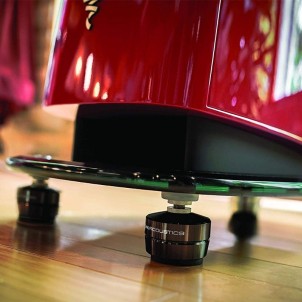 IsoAcoustics Gaia I Set 4 Isolatori Acustici per Diffusori da Pavimento Max 100Kg