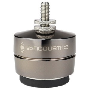 IsoAcoustics Gaia II Set 4 Isolatori Acustici per Diffusori da Pavimento Max 54Kg