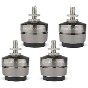 IsoAcoustics Gaia III Set 4 Isolatori Acustici per Diffusori da Pavimento Max 32Kg