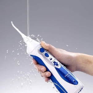 Panasonic EW1211W845 Irrigatore Orale 1.400 Impulsi/Min Modalità Getto e Aria