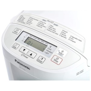 Panasonic SD-2500WXE Macchina del Pane 22 Programmi Modalità Marmellata e Composte