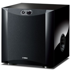 Yamaha NS-SW200PB PianoBlack Subwoofer 130W Woofer 20cm PWM Adv YST II Twisted Flare Port