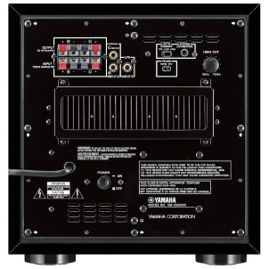 Yamaha NS-SW200PB PianoBlack Subwoofer 130W Woofer 20cm PWM Adv YST II Twisted Flare Port