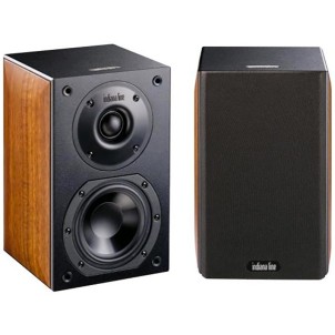 Indiana Line Nota 240 XL Noce Coppia Casse Scaffale 30-60W 2 vie Bass Reflex