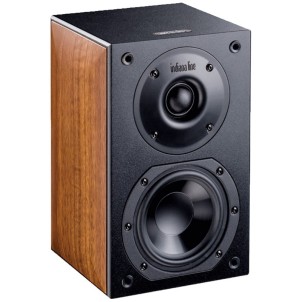 Indiana Line Nota 240 XL Noce Coppia Casse Scaffale 30-60W 2 vie Bass Reflex