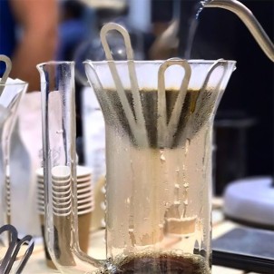 E&B Lab Carafe + Flower V60 & Wave KIT: Caraffa in Vetro e 2 Fiori Porta Filtri in Carta