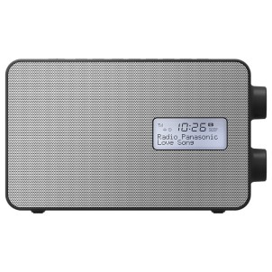 Panasonic RF-D30BTEG-K Black Radio DAB/DAB+/FM Bluetooth Speaker 10cm Timer Batteria Corrente