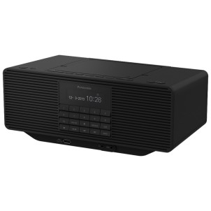Panasonic RX-D70BTEG-K Black Hi-Fi Portatile CD USB Bluetooth Aux Radio DAB+ FM 30 memorie