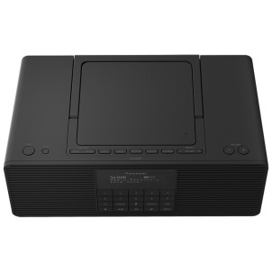 Panasonic RX-D70BTEG-K Black Hi-Fi Portatile CD USB Bluetooth Aux Radio DAB+ FM 30 memorie