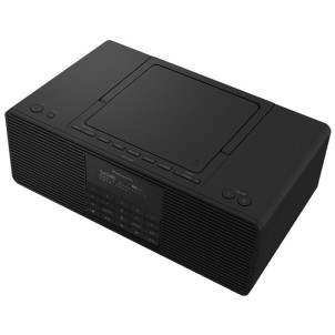 Panasonic RX-D70BTEG-K Black Hi-Fi Portatile CD USB Bluetooth Aux Radio DAB+ FM 30 memorie