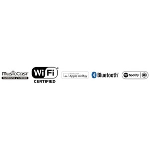 Yamaha MusicCast 50 WX-051 Black Diffusore Wireless MusicCast Wi-Fi AirPlay Bluetooth