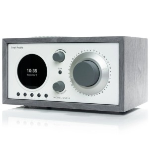 TivoliAudio Model One+ Grey/White Radio DAB/DAB+ FM Bluetooth Aux Orologio Sveglia