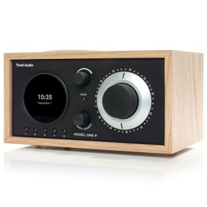 TivoliAudio Model One+ Oak/Black Radio DAB/DAB+ FM Bluetooth Aux Orologio Sveglia