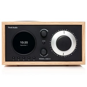 TivoliAudio Model One+ Oak/Black Radio DAB/DAB+ FM Bluetooth Aux Orologio Sveglia