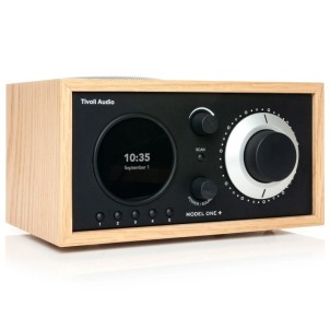 TivoliAudio Model One+ Oak/Black Radio DAB/DAB+ FM Bluetooth Aux Orologio Sveglia
