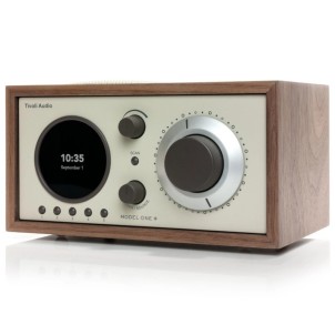 TivoliAudio Model One+ Walnut/Beige Radio DAB/DAB+ FM Bluetooth Aux Orologio Sveglia