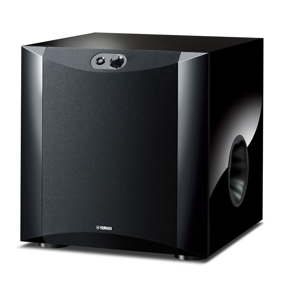 Yamaha NS-SW300PB2 PianoBlack Subwoofer 250W Woofer 25cm PWM Adv YST II Twisted Flare Port