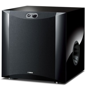 Yamaha NS-SW300PB2 PianoBlack Subwoofer 250W Woofer 25cm PWM Adv YST II Twisted Flare Port