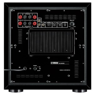 Yamaha NS-SW300PB2 PianoBlack Subwoofer 250W Woofer 25cm PWM Adv YST II Twisted Flare Port