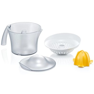 Bosch MCP3000N SpremiAgrumi Caraffa 0,8L Smontabile e Lavabile in Lavastoviglie