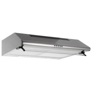 GlemGas GHC631IX Inox Cappa Sottopensile 60cm Aspirazione 230mc/h Filtri Metallici e Carbone
