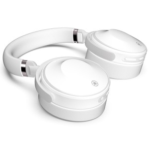Yamaha YH-E700A White Cuffia Bluetooth ANC Listening Optimizer Listening Care Assistenti Vocali