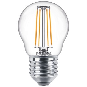 Philips Sfera Filamento LED 4.3W E27 Equivalente 40w 230V 2700K
