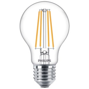 Philips Goccia Filamento LED 8.5W E27 Equivalente 75w 230V 2700K