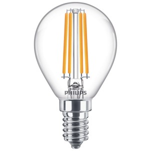 Philips Sfera Filamento LED 6.5W E14 Equivalente 60w 230V 2700K