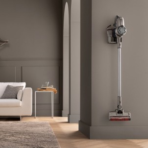 DeLonghi XLM419.TDC Colombina Evo Silver Scopa Ricaricabile 21,6V 400W Autonomia 30m 4Filtri