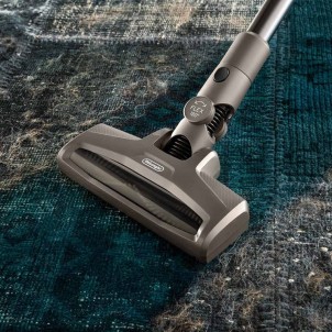 DeLonghi XLM419.TDC Colombina Evo Silver Scopa Ricaricabile 21,6V 400W Autonomia 30m 4Filtri