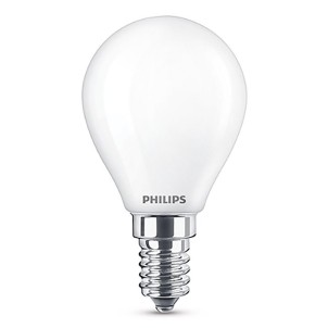 Philips LED Sfera Classic E14 SM 4.3W 230V Lampadina Equivalente 40W 4000K