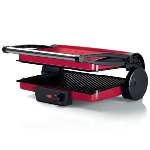 Bosch TCG4104 Rosso Bistecchiera 2000W Superficie Grill 33x24cm Piastre amovibili