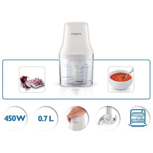Philips HR1393/00 Tritatutto Daily Collection 450W 2 lame capienza 0,7Litri