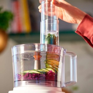 Philips HR7310/00 Robot da Cucina 700 Watt Multifunzione Dischi Ciotola 1,5L