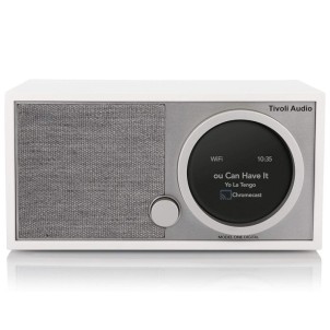 TivoliAudio Model One Digital (Gen.2) White Radio DAB+ FM BT AirPlay2 Chromecast Wi-Fi Art