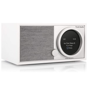 TivoliAudio Model One Digital (Gen.2) White Radio DAB+ FM BT AirPlay2 Chromecast Wi-Fi Art
