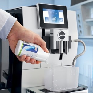 Jura Milk System Cleaner Mini-Tabs 90g Dosing cap Detergente Sistema Latte con Dosatore