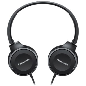 Panasonic RP-HF100ME-K Black Cuffia Padiglione Pieghevole Microfono Comandi Smartphone