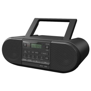 Panasonic RX-D552E-K Black Hi-Fi Portatile CD USB Bluetooth Radio DAB+ FM 30 memorie