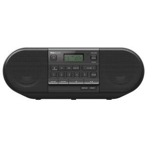 Panasonic RX-D552E-K Black Hi-Fi Portatile CD USB Bluetooth Radio DAB+ FM 30 memorie