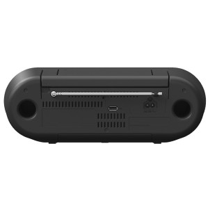 Panasonic RX-D552E-K Black Hi-Fi Portatile CD USB Bluetooth Radio DAB+ FM 30 memorie