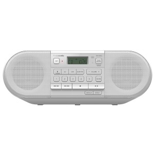 Panasonic RX-D552E-W White Hi-Fi Portatile CD USB Bluetooth Radio DAB+ FM 30 memorie