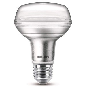 Philips Riflettore LED R80 4W E27 220-240V 2700K Equivalente 60W