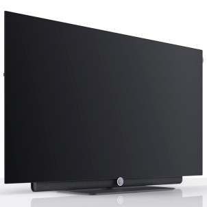 Loewe Klang bar i Basalt Grey Soundbar Passiva per TV Bild i
