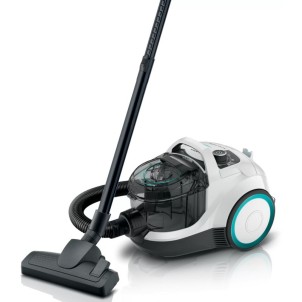 Bosch BGC21HYG1 Bianco Aspirapolvere Traino senza Sacco 550W Power AirCycle ProHygiene