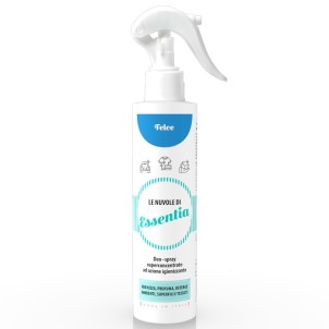 Essentia Le Nuvole Felce 250ml Spray Igienizza Profuma Deterge Ambienti Superfici Tessuti