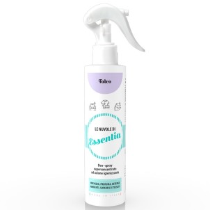 Essentia Le Nuvole Talco 250ml Spray Igienizza Profuma Deterge Ambienti Superfici Tessuti